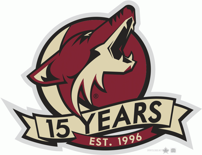 Phoenix Coyotes 2012 Anniversary Logo t shirts iron on transfers